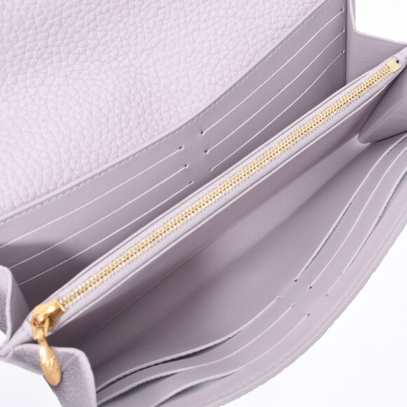 Louis Vuitton Portefeuille Wallet Capucines Bloom Gray Taurillon Long - Picture 11 of 12